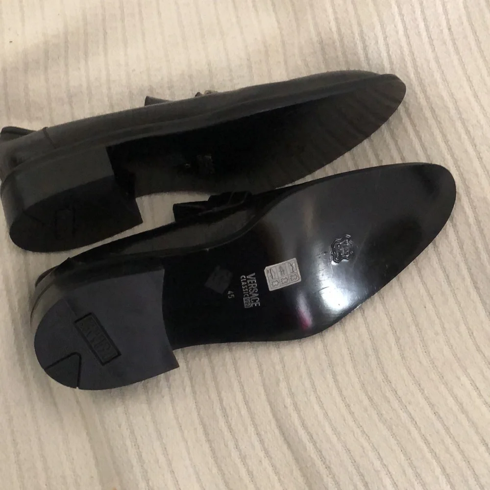 Men’s VTG classic silver Medusa Versace V2 corpcore dress shoes - Picture 7 of 10